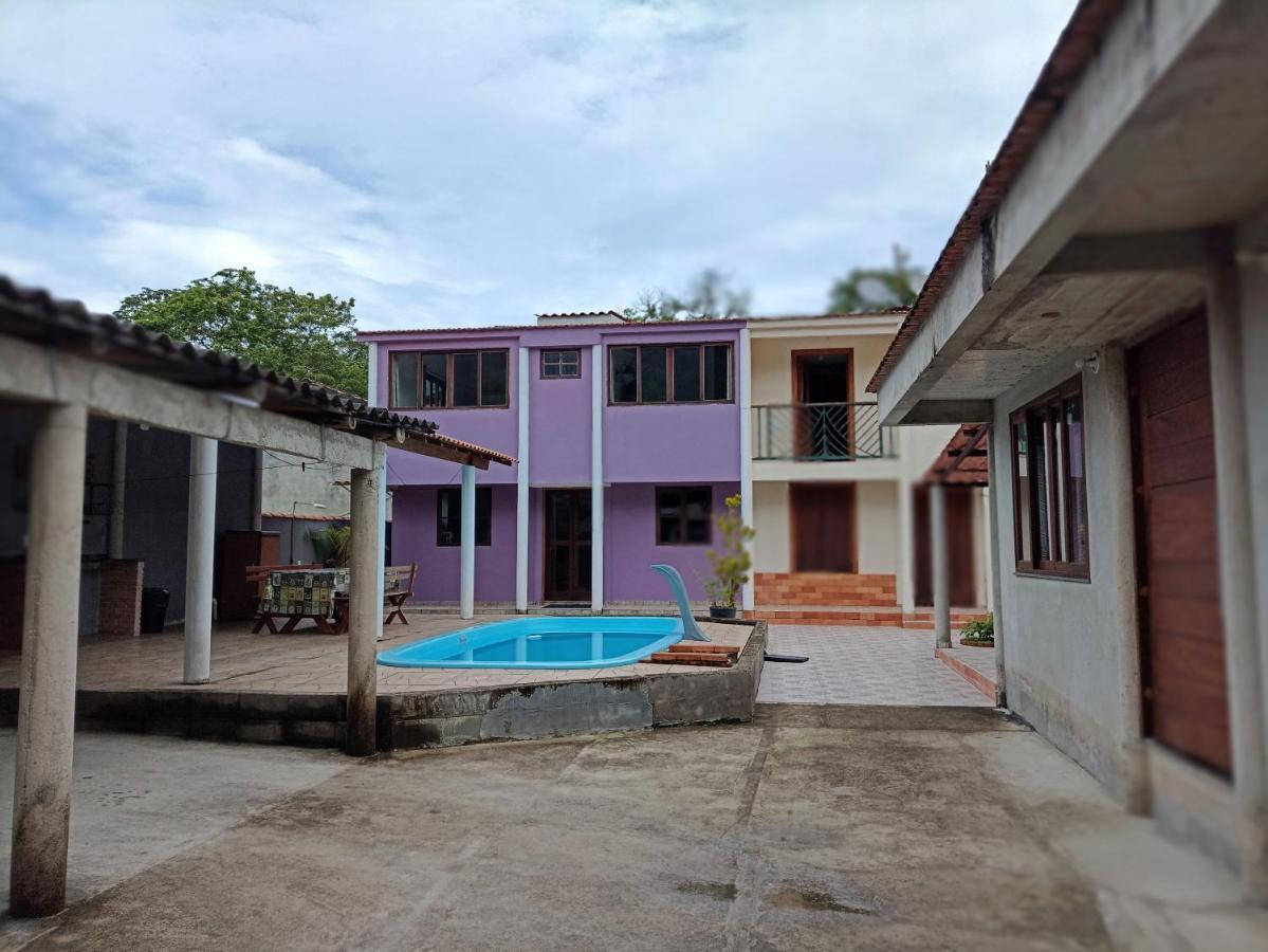 Casa Roxa Com Piscina Em Condominio Parati Exterior foto